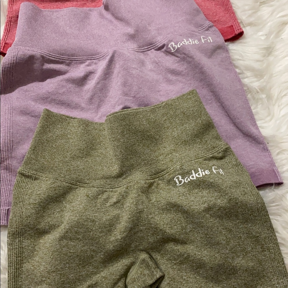 High Waisted Scrunched Butt Sport Shorts